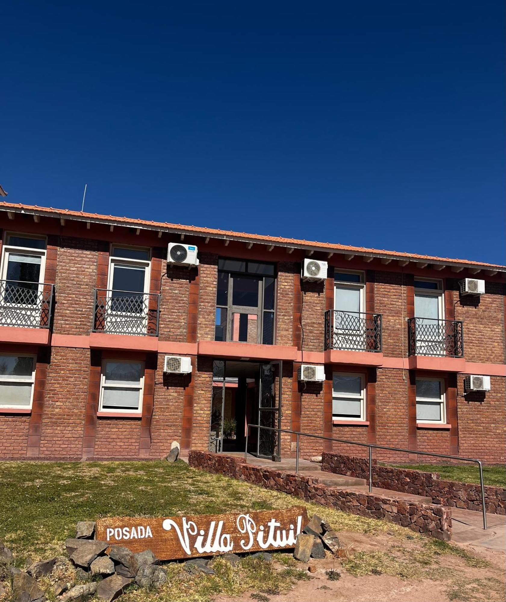 Posada Villa Pituil Barreal Bagian luar foto